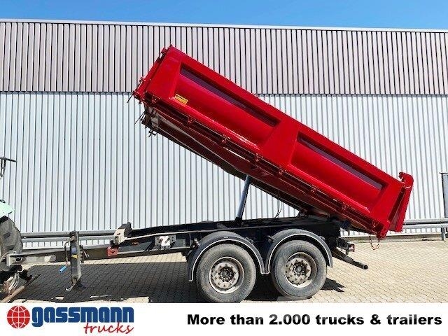 Schmitz ZKI 18, Stahlbordwände, ca. 10m³ Tipper trailers