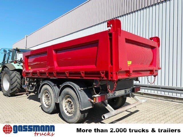 Schmitz ZKI 18, Stahlbordwände, ca. 10m³ Tipper trailers