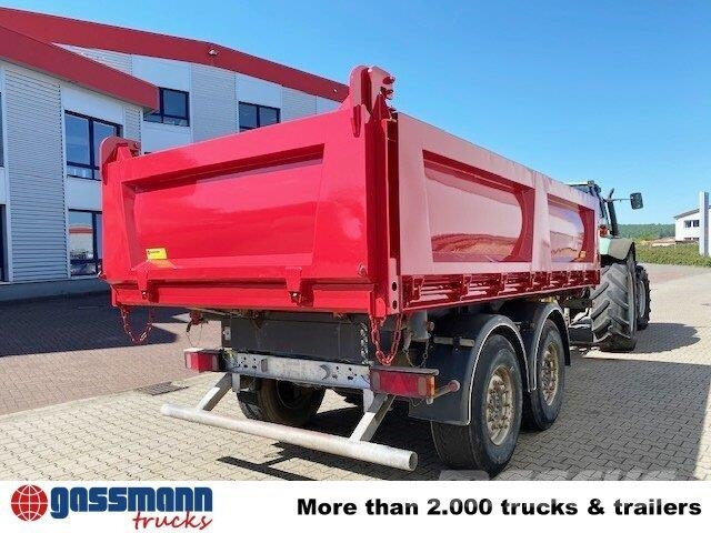 Schmitz ZKI 18, Stahlbordwände, ca. 10m³ Tipper trailers