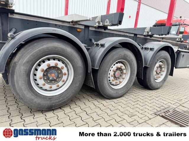 Schwarzmüller 3-Achs Holzauflieger, Liftachse, MEHRFACH Naczepy do transportu drewna