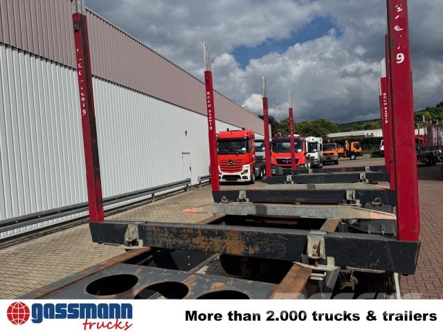 Schwarzmüller 3-Achs Holzauflieger, Liftachse, MEHRFACH Naczepy do transportu drewna