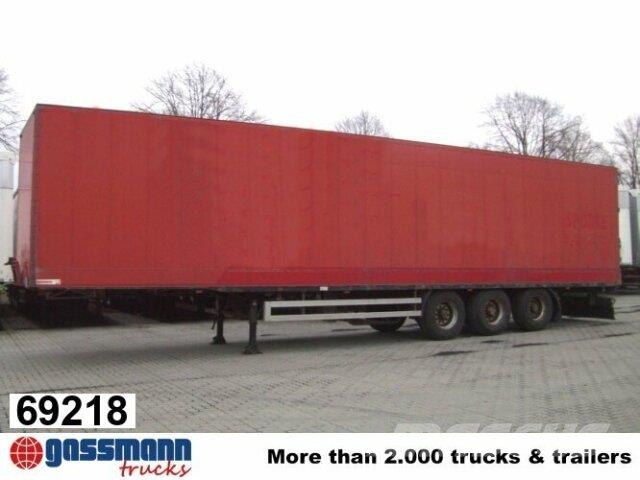 Sommer Kleiderkofferauflieger, 90 cbm Semirremolques de carrocería de cajas