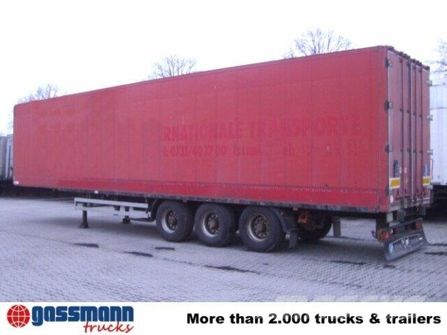 Sommer Kleiderkofferauflieger, 90 cbm Semirremolques de carrocería de cajas