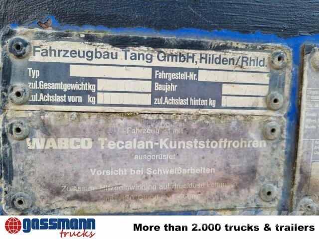 Tang Pritschenauflieger Curtainsider semi-trailers