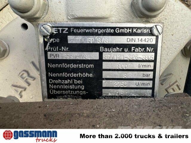 Unimog U 1300 L 435/11 4x4, Bundeswehr-Feuerwehr Kommunalt / generelt kjøretøy