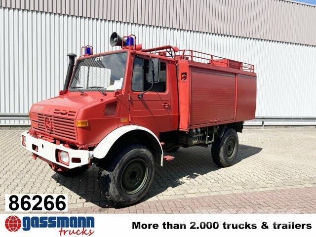 Unimog U 1300 L 435/11 4x4, Bundeswehr-Feuerwehr Kommunalt / generelt kjøretøy
