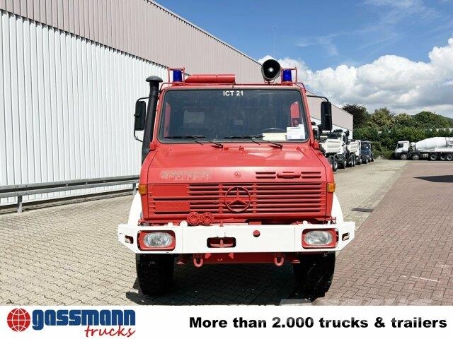 Unimog U 1300 L 435/11 4x4, Bundeswehr-Feuerwehr Kommunalt / generelt kjøretøy