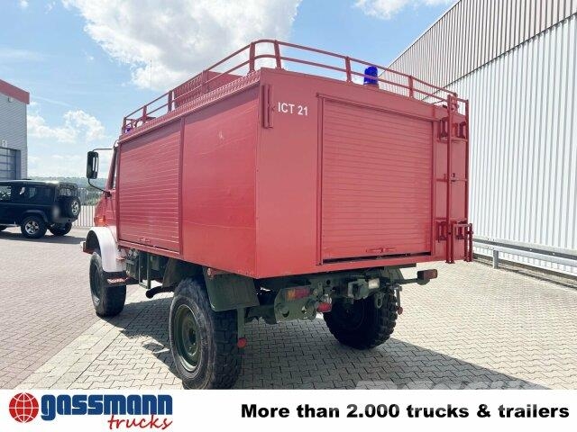 Unimog U 1300 L 435/11 4x4, Bundeswehr-Feuerwehr Kommunalt / generelt kjøretøy