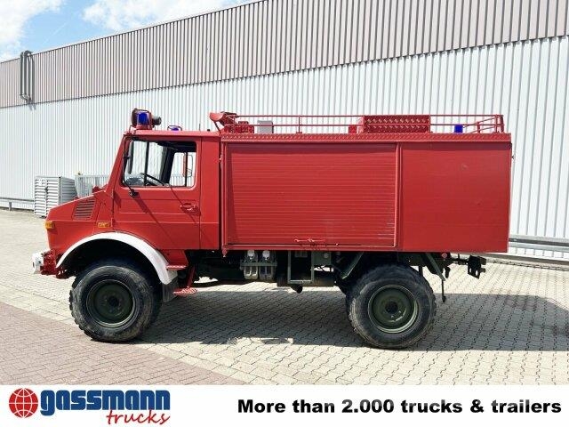 Unimog U 1300 L 435/11 4x4, Bundeswehr-Feuerwehr Kommunalt / generelt kjøretøy