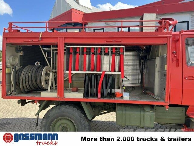 Unimog U 1300 L 435/11 4x4, Bundeswehr-Feuerwehr Kommunalt / generelt kjøretøy