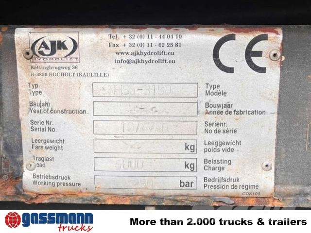 Unimog U 20 4x4, City-Abroller, Zapfwelle, Inne