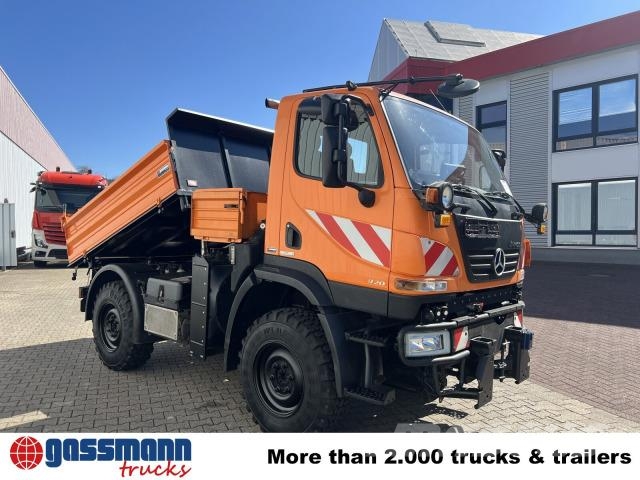 Unimog U 20 U405/70 4x4, Kipper, Winterdienstplatte 其他货车
