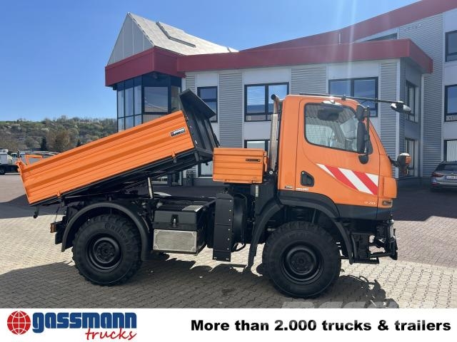 Unimog U 20 U405/70 4x4, Kipper, Winterdienstplatte 其他货车