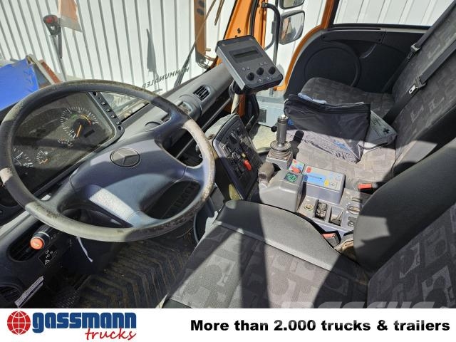Unimog U 300 405/10 4x4, Kommunalhydraulik Další