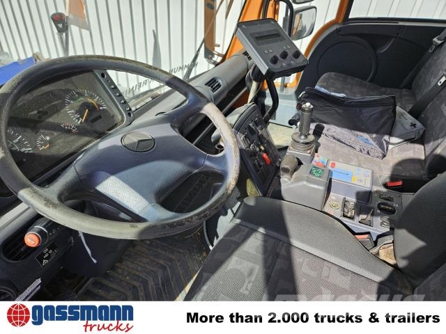 Unimog U 300 405/10 4x4, Kommunalhydraulik Další