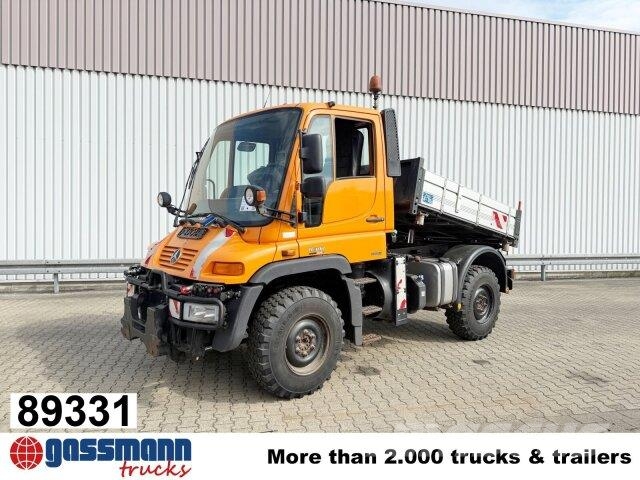 Unimog U 300 4x4, Kipper, Kommunalhydraulik, Zapfwelle 其他货车