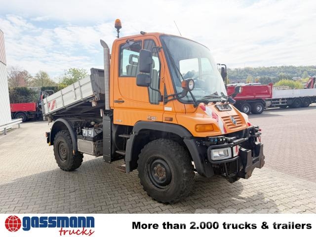 Unimog U 300 4x4, Kipper, Kommunalhydraulik, Zapfwelle 其他货车