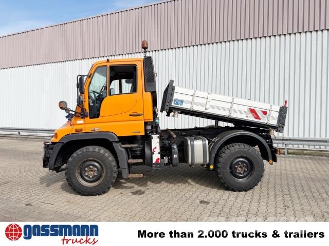 Unimog U 300 4x4, Kipper, Kommunalhydraulik, Zapfwelle 其他货车