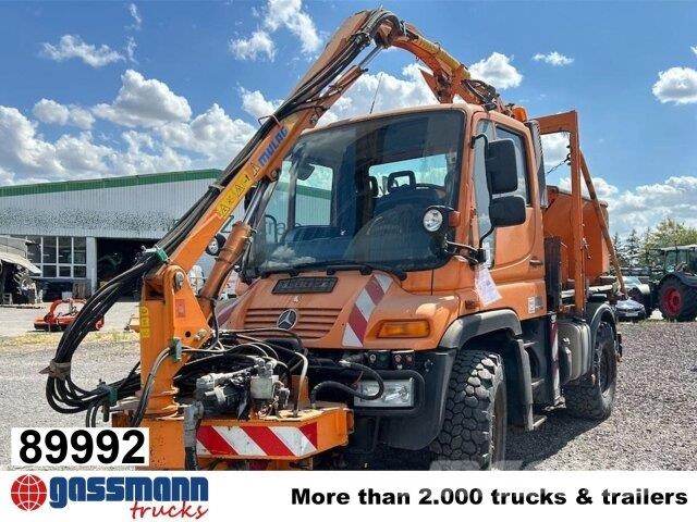 Unimog U 300 4x4, Kommunalhydraulik, Zapfwelle شاحنات أخرى