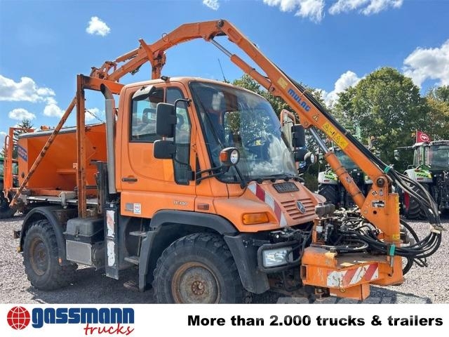 Unimog U 300 4x4, Kommunalhydraulik, Zapfwelle شاحنات أخرى