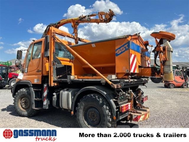 Unimog U 300 4x4, Kommunalhydraulik, Zapfwelle شاحنات أخرى