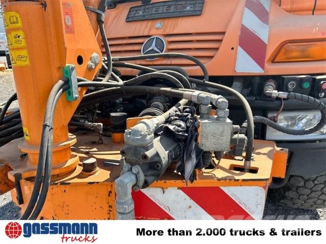 Unimog U 300 4x4, Kommunalhydraulik, Zapfwelle شاحنات أخرى