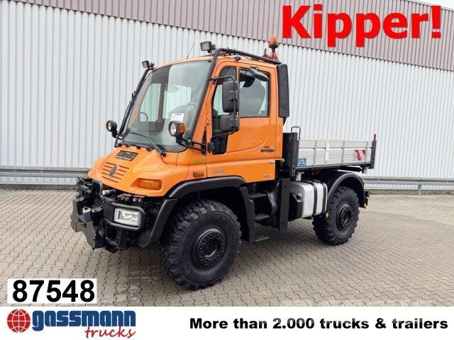 Unimog U 400 405/12 4x4, Kipper, Kommunalhydraulik, 其他货车