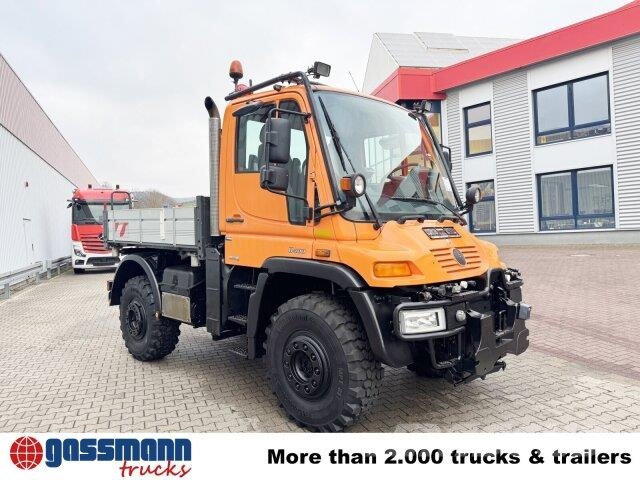 Unimog U 400 405/12 4x4, Kipper, Kommunalhydraulik, 其他货车