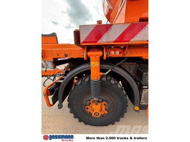 Unimog U 400 4x4, Zapfwelle, VarioPilot, MULAG Andere Fahrzeuge