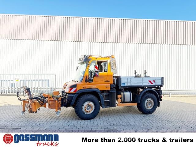 Unimog U 527 4x4, Kommunalhydraulik, Frontzapfwelle, 其他货车