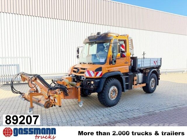 Unimog U 527 4x4, Kommunalhydraulik, Frontzapfwelle, 其他货车