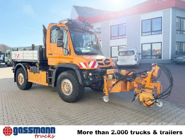Unimog U 527 4x4, Kommunalhydraulik, Frontzapfwelle, 其他货车