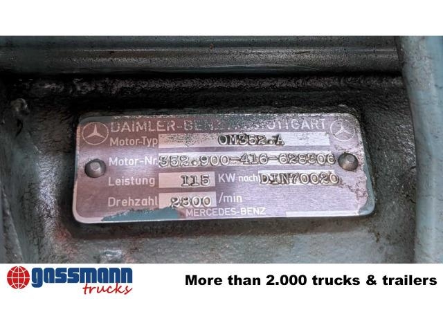 Unimog U52 411 4x4, Schmidt Schneefräse mit Separatmotor 其他货车