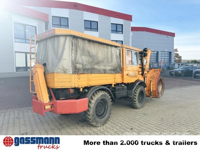 Unimog U52 411 4x4, Schmidt Schneefräse mit Separatmotor 其他货车