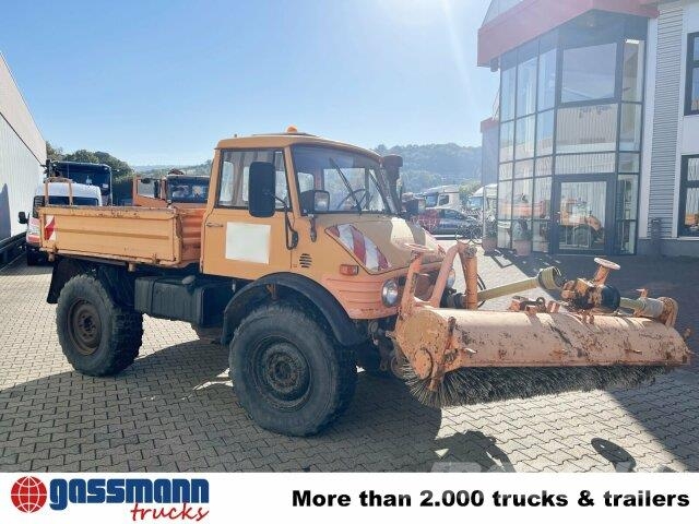 Unimog U84 406 4x4, Kommunalhydraulik, Zapfwelle vorn & 其他货车