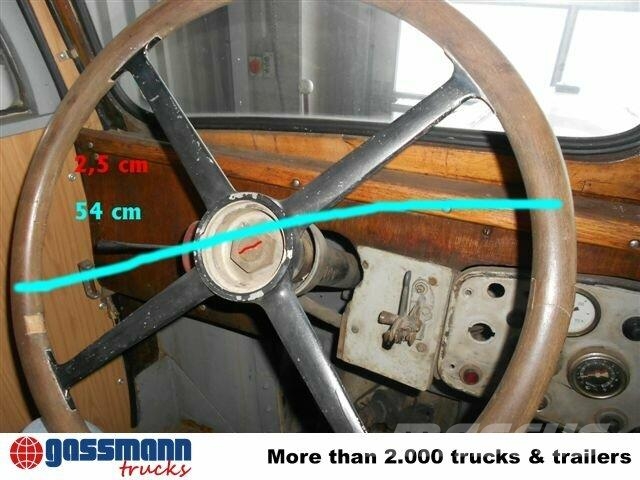 VEB BARKAS WERKE Vomag Typ H6 Oldtimer Kiper kamioni