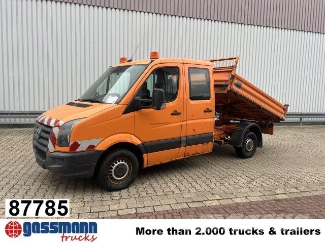 Volkswagen Crafter 2.5 TDI 4x2 Doka, Meiller Kipper Savivarčių priekabų vilkikai