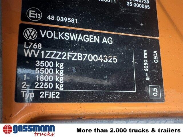 Volkswagen Crafter 2.5 TDI 4x2 Doka, Meiller Kipper Savivarčių priekabų vilkikai