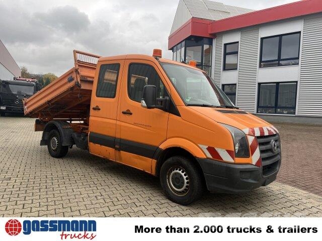 Volkswagen Crafter 2.5 TDI 4x2 Doka, Meiller Kipper Savivarčių priekabų vilkikai