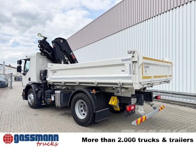 Volvo FE 320 4x2 mit Kran Hiab X-Hiduo 138 ES-3, Funk 自卸式货车