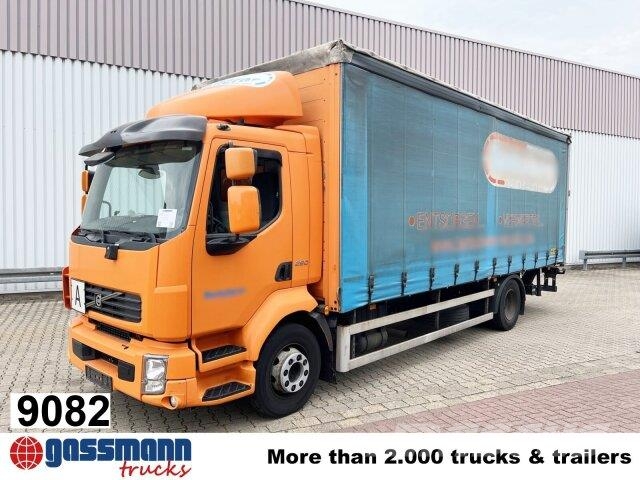 Volvo FL 290 4x2, Edscha, LBW MBB Camiones de cama baja