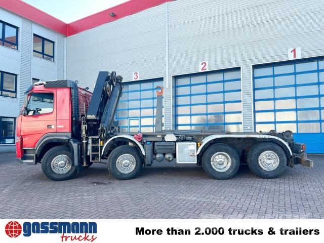Volvo FM 460 8x2-6, Kran HMF 2020-K4, Funk, شاحنات الرافعات الخطافية