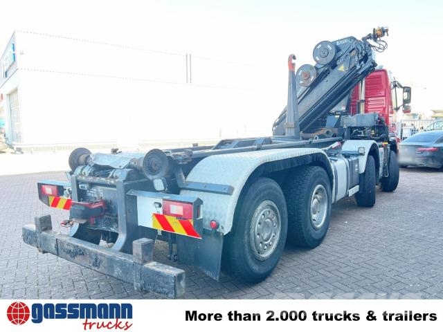 Volvo FM 460 8x2-6, Kran HMF 2020-K4, Funk, شاحنات الرافعات الخطافية