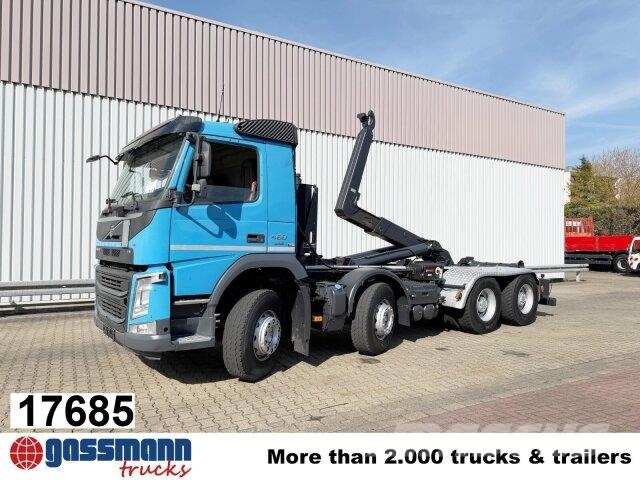 Volvo FM 460 8x4, Liftbare Antriebsachse Vrachtwagen met containersysteem