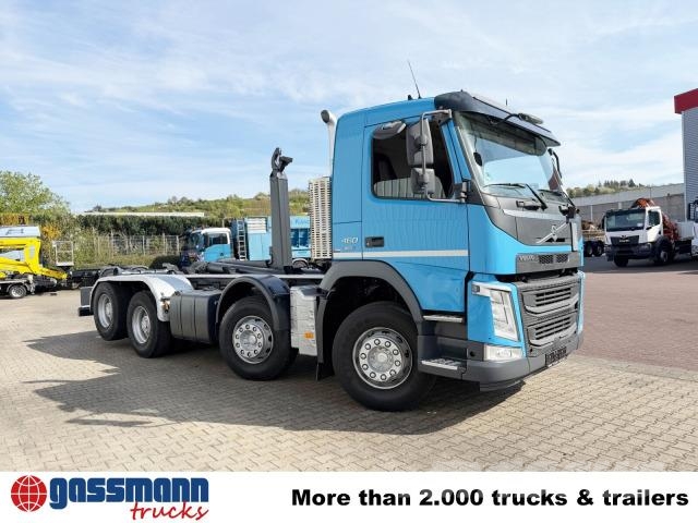 Volvo FM 460 8x4, Liftbare Antriebsachse Vrachtwagen met containersysteem