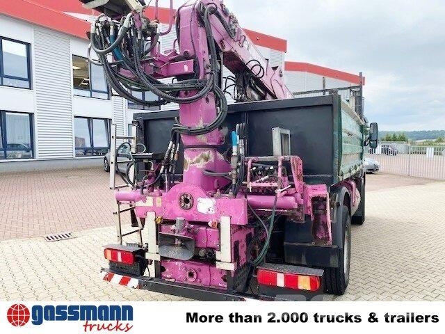 Volvo FM12-420 4x2 mit Heckkran Jonsered 1090, Hochsitz 自卸式货车