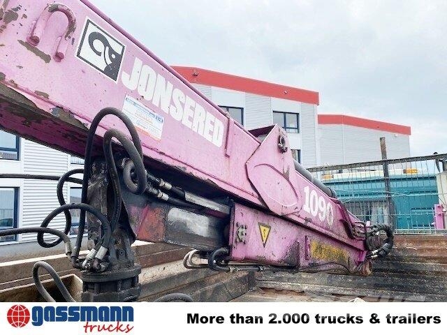 Volvo FM12-420 4x2 mit Heckkran Jonsered 1090, Hochsitz 自卸式货车