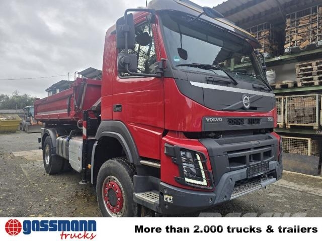 Volvo FMX 420 4x4 Palfinger Kran PK 7001 EH B, Funk 自卸式货车