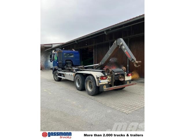 Volvo FMX 500 6x4, Multlilift Abrollanlage XR 21 S Widi Treileri ar āķi