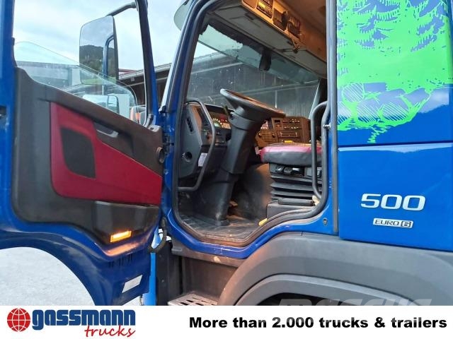 Volvo FMX 500 6x4, Multlilift Abrollanlage XR 21 S Widi Treileri ar āķi